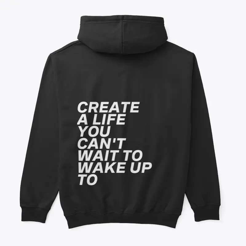  THE LIFE BLACK  HOODIE